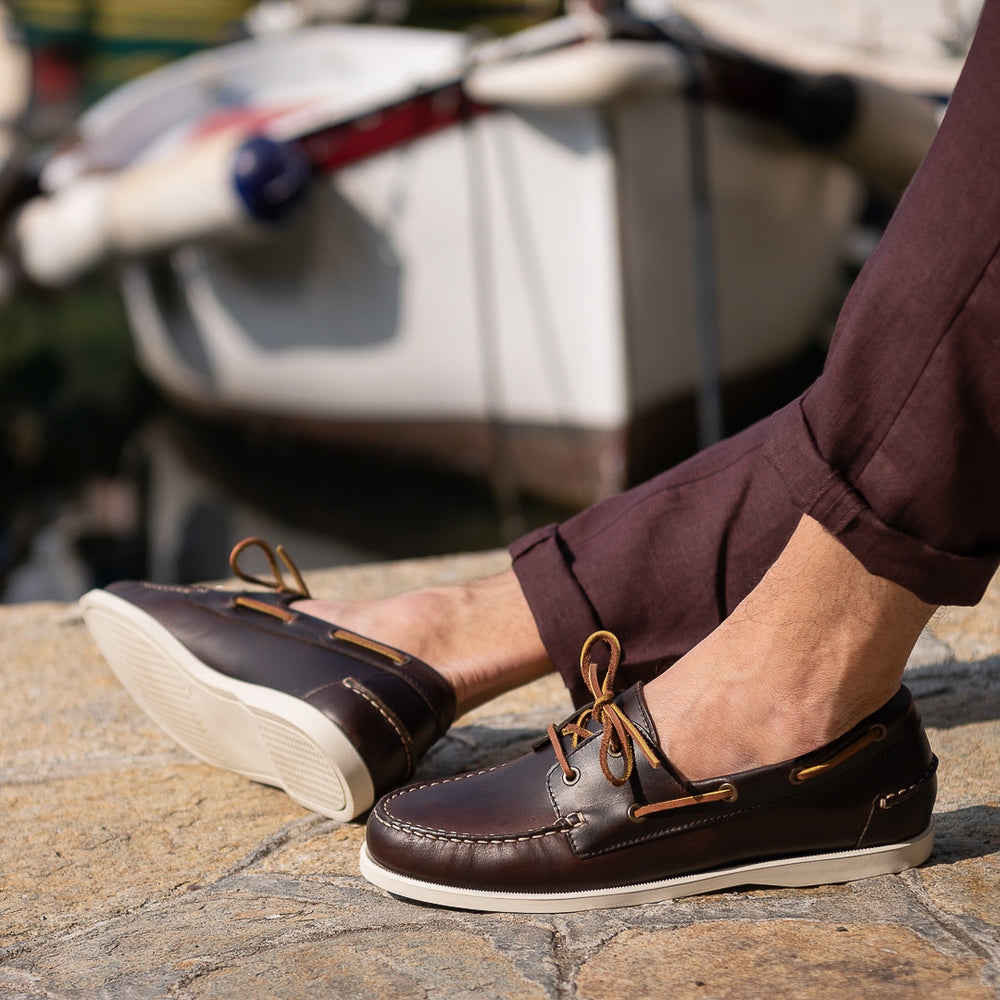 GANBATTE - DARK BROWN | Hides&Cult
