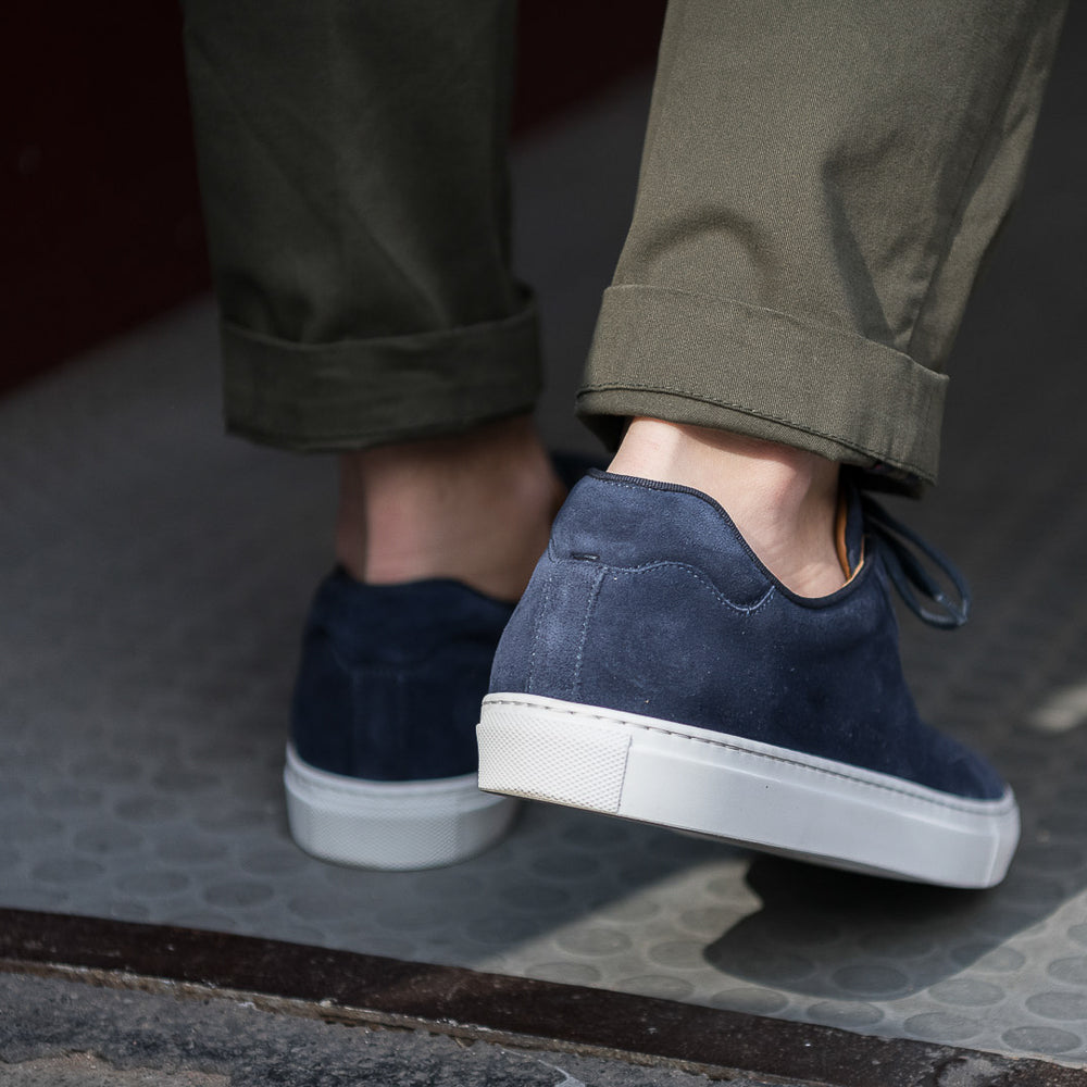 The "Gen-Z" Sneakers - BLUE SUEDE | Hides&Cult