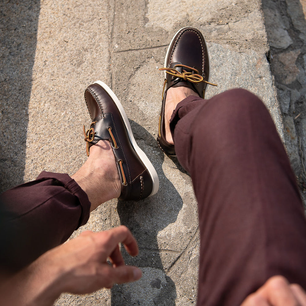 GANBATTE - DARK BROWN | Hides&Cult