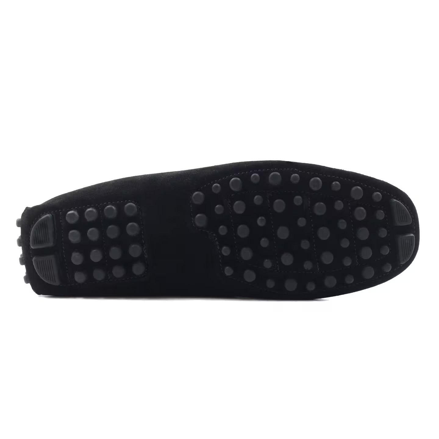 Florida Classic Loafers in Suede Black Leather Men's | Hides&Cult
