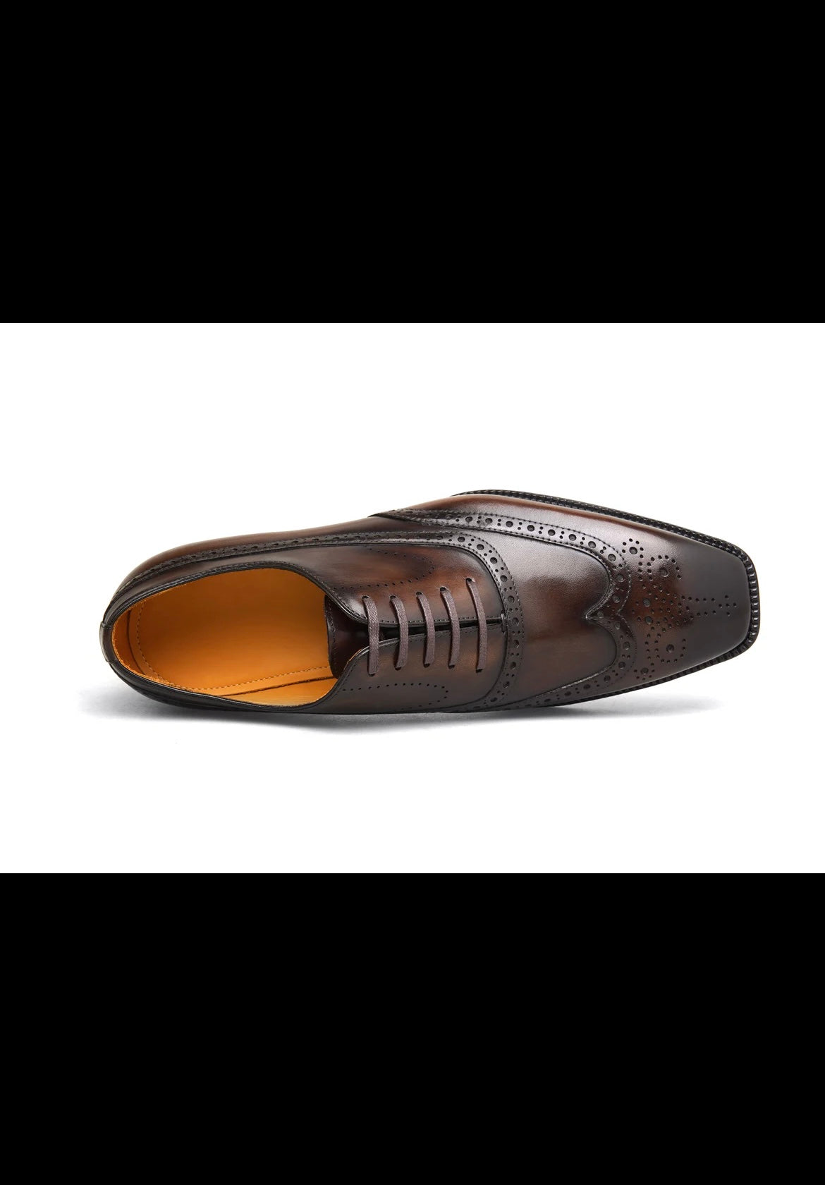 Brown Full Oxford Brogue Shoes | Hides&Cult