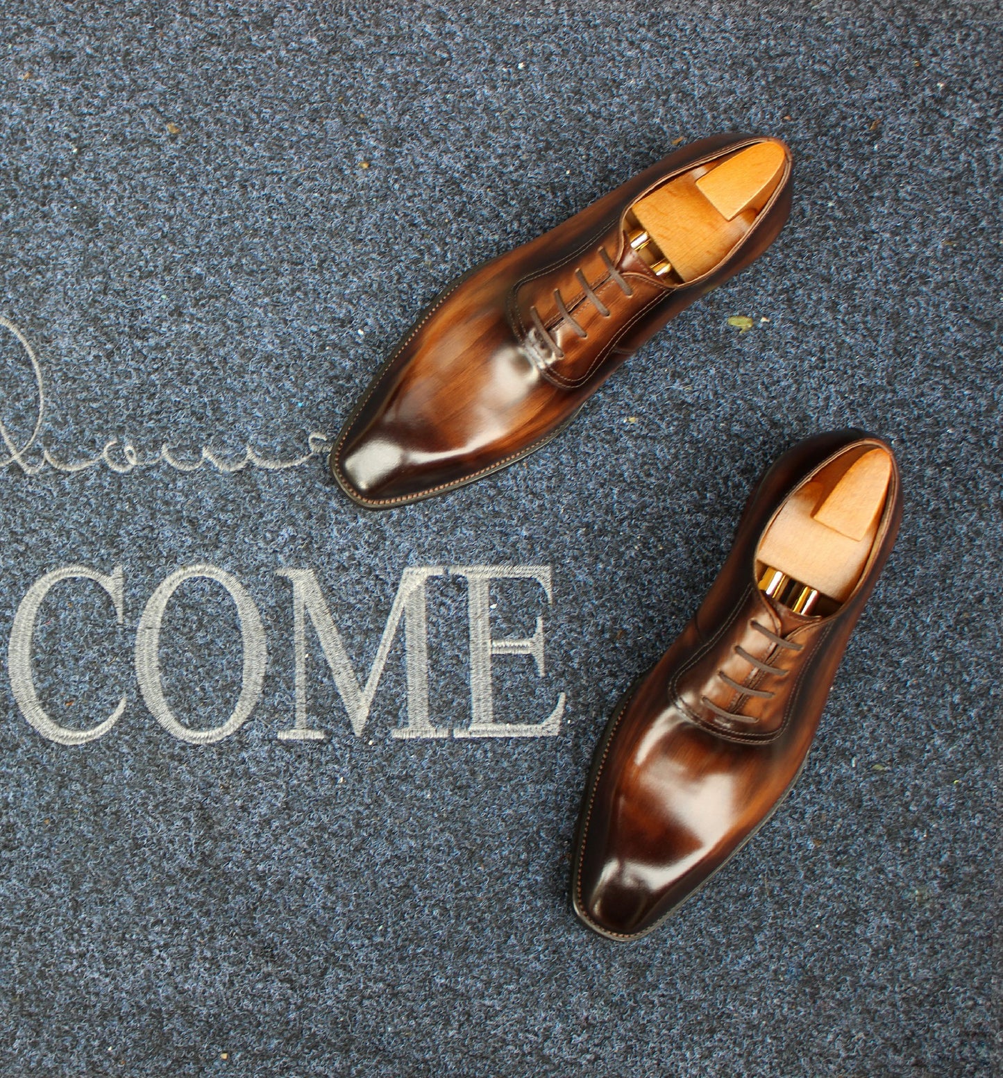 Black Derby Lace Up Shoes | Hides&Cult