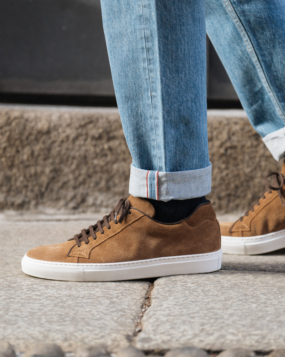 The "Gen-Z" Sneakers - CAMEL SUEDE | Hides&Cult