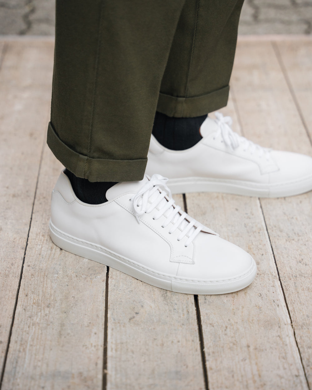 The "Gen-Z" Sneakers - PURE WHITE | Hides&Cult