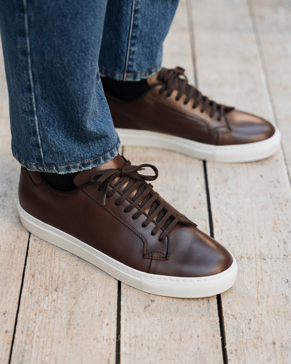The "Gen-Z" Sneakers - BROWN | Hides&Cult