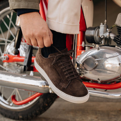 The "Gen-Z" Sneakers - BROWN SUEDE | Hides&Cult