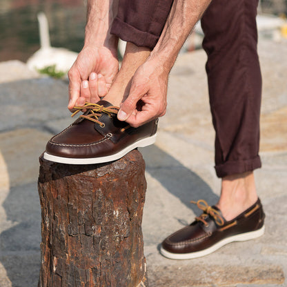 GANBATTE - DARK BROWN | Hides&Cult