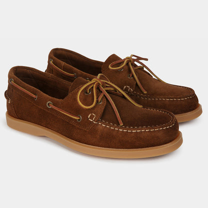 GANBATTE - TOBACCO BROWN SUEDE | Hides&Cult