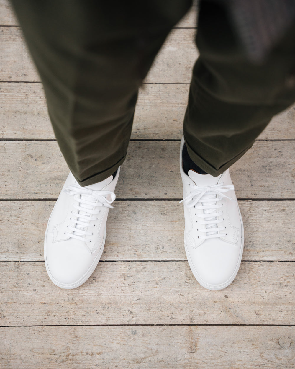 The "Gen-Z" Sneakers - PURE WHITE | Hides&Cult