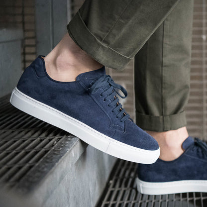 The "Gen-Z" Sneakers - BLUE SUEDE | Hides&Cult