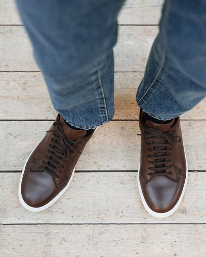 The "Gen-Z" Sneakers - BROWN | Hides&Cult