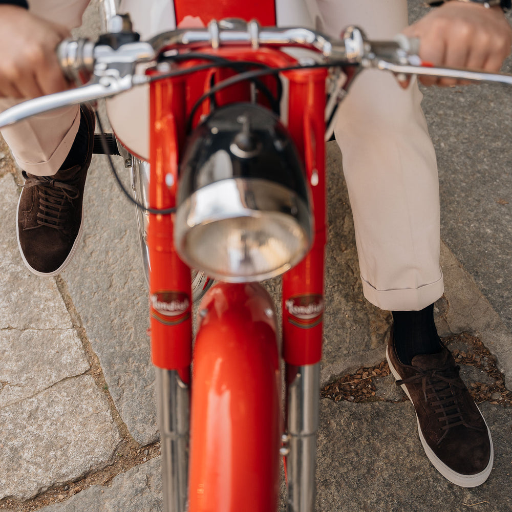 The "Gen-Z" Sneakers - BROWN SUEDE | Hides&Cult