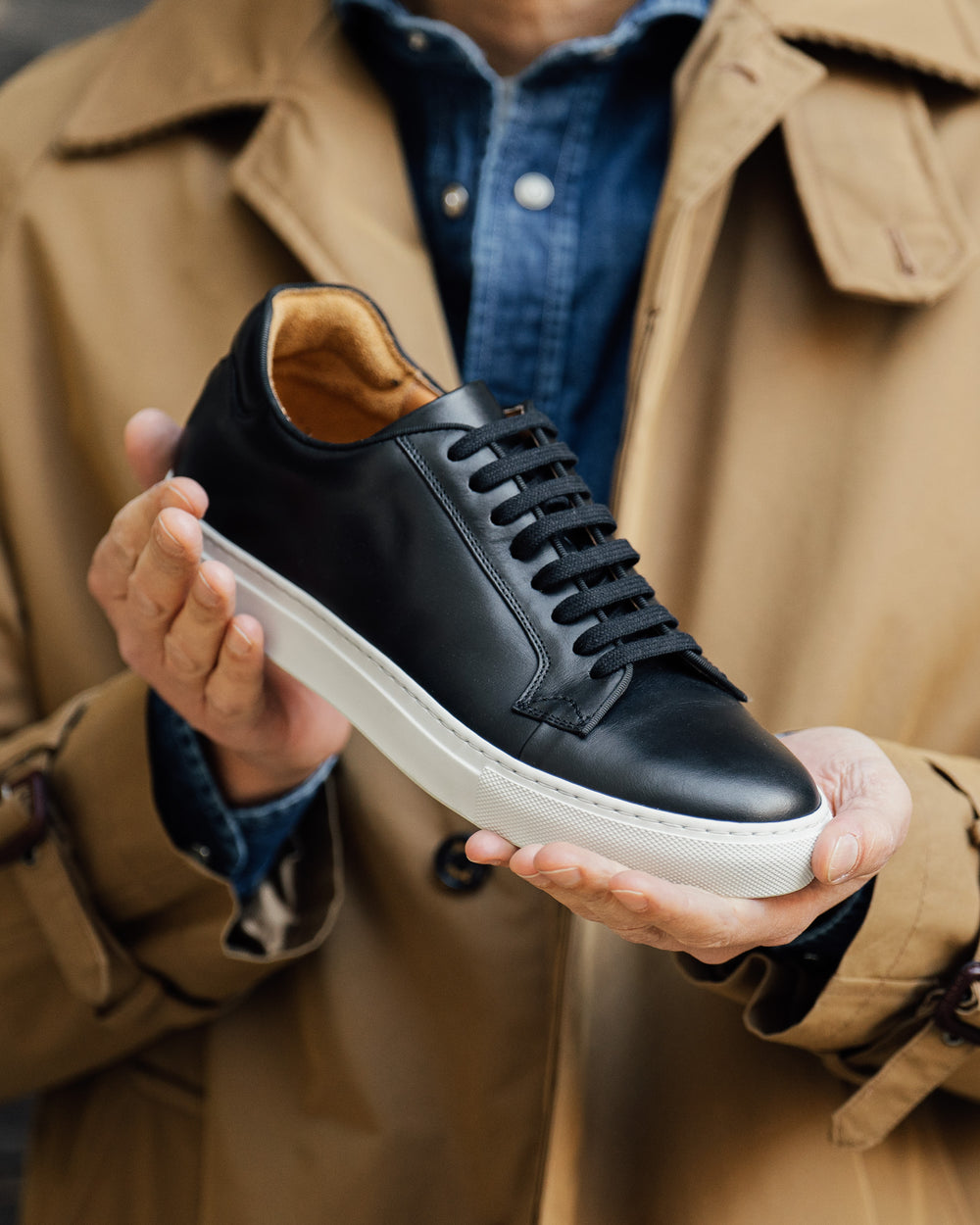 The "Gen-Z" Sneakers - BLACK | Hides&Cult