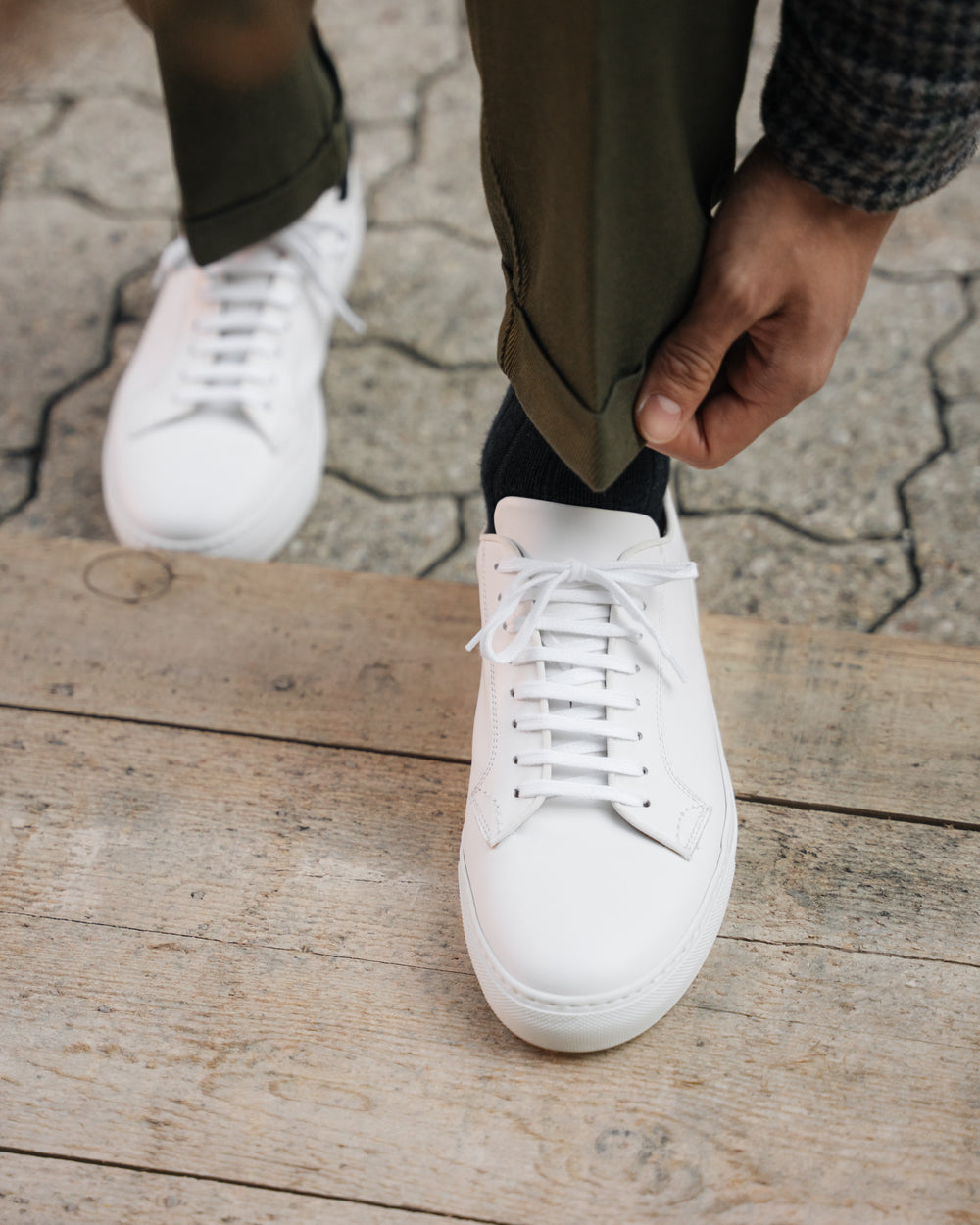 The "Gen-Z" Sneakers - PURE WHITE | Hides&Cult
