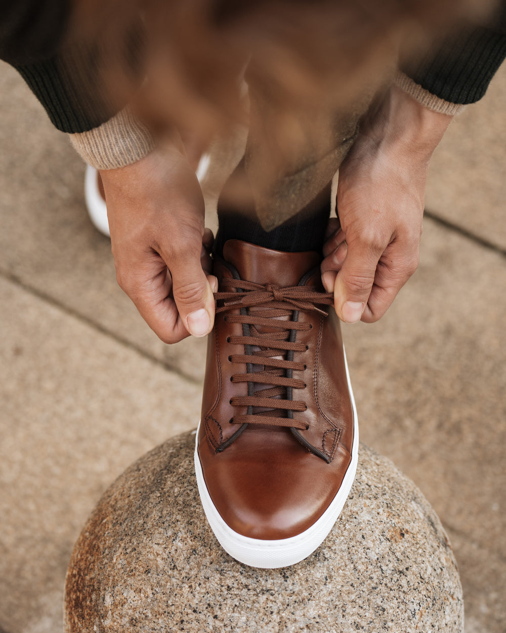 The "Gen-Z" Sneakers - CHOCOLATE BROWN | Hides&Cult
