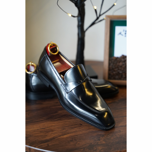 Black Penny Loafers | Hides&Cult