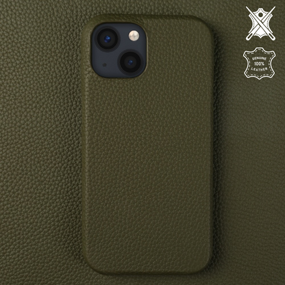 Genuine Leather Iphone 15 case