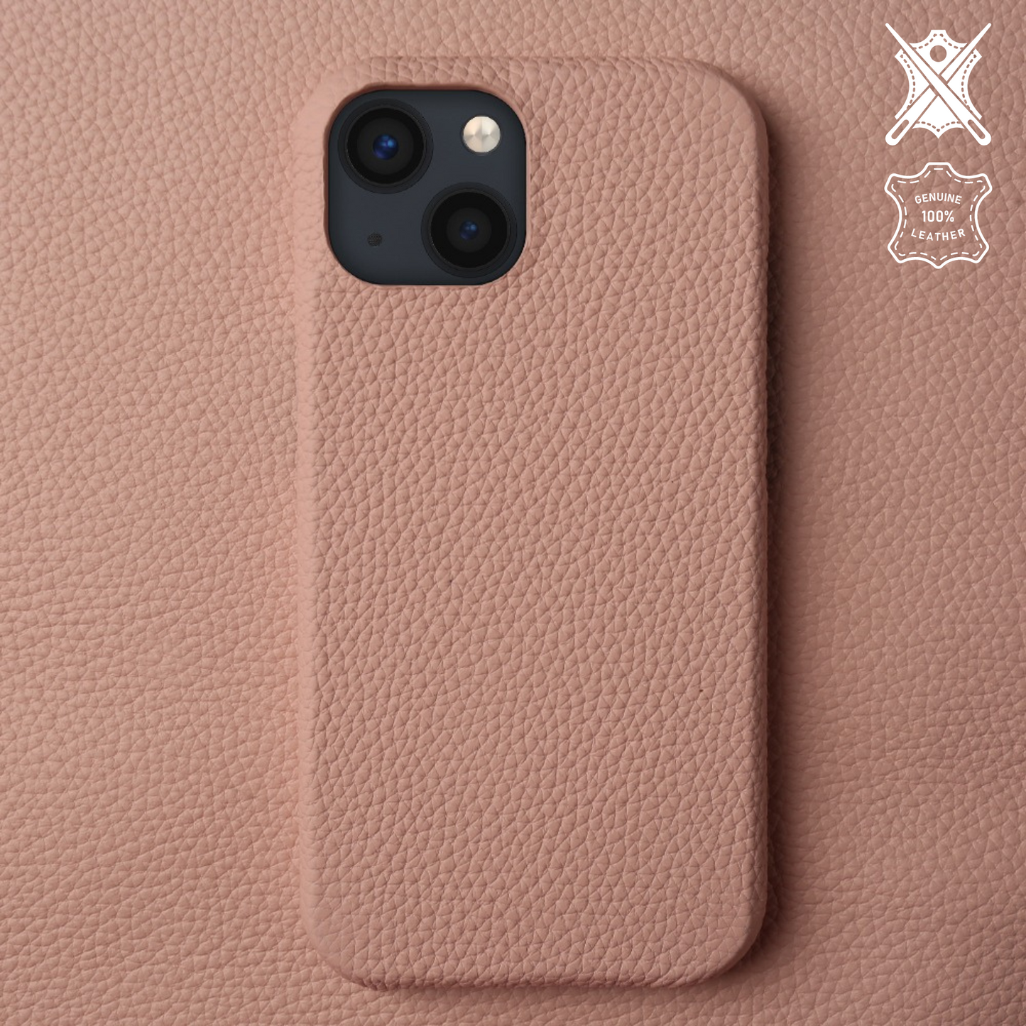 Genuine Leather Iphone 15 case