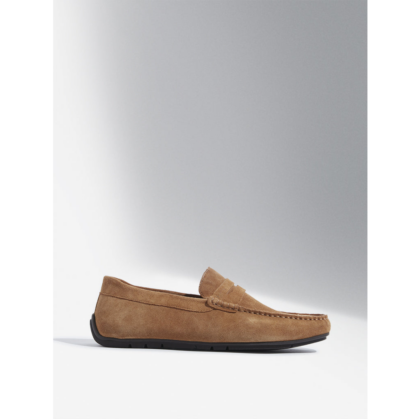 Florida Classic Loafers in Suede Mustard Leather Men's | Hides&Cult