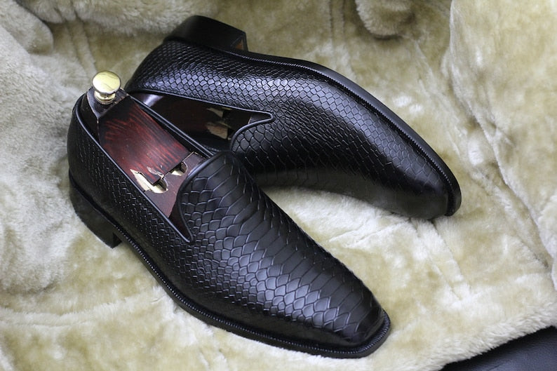 Python Slip On Loafers | Hides&Cult