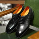 Black Full Oxford Brogue Shoes | Hides&Cult