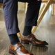 Single Monk Brogue Strap Shoes | Hides&Cult