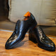 Black Luxury Italian Cut Oxford Shoes | Hides&Cult