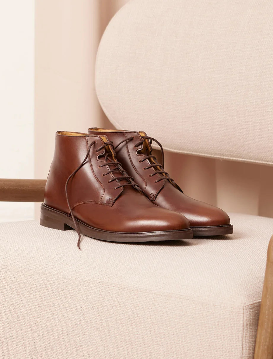 The Essential Chukka Boots - Grained Black | Hides&Cult