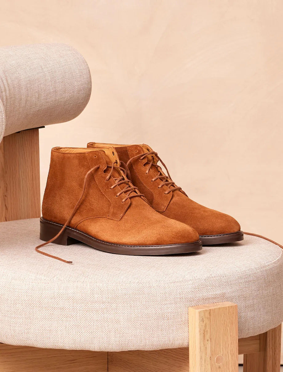The Essential Chukka Boots - Grained Black | Hides&Cult