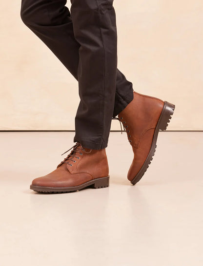 The COMMANDO Chukka - Grained Brown | Hides&Cult