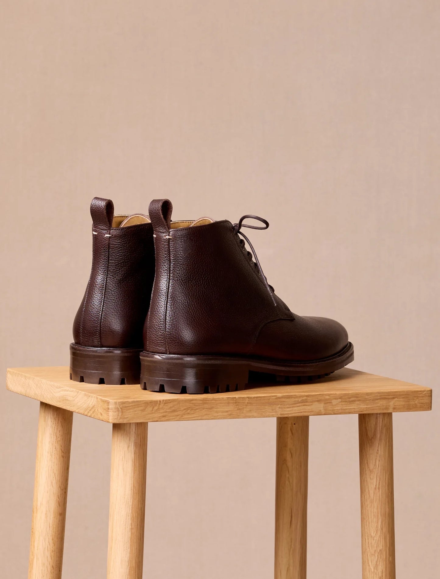 The COMMANDO Chukka - Grained Brown | Hides&Cult