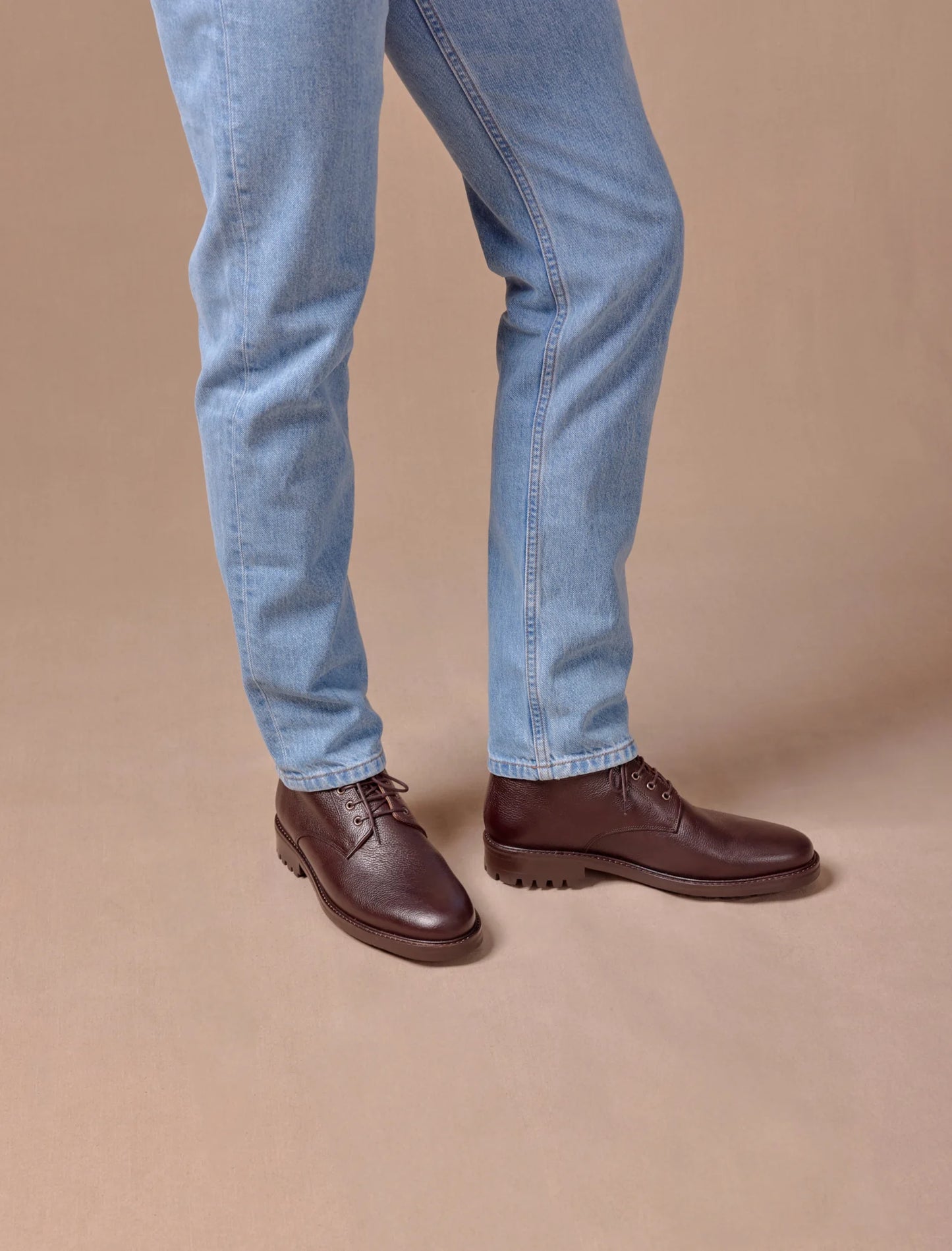 The COMMANDO Chukka - Grained Brown | Hides&Cult