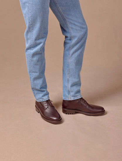 The COMMANDO Chukka - Grained Brown | Hides&Cult