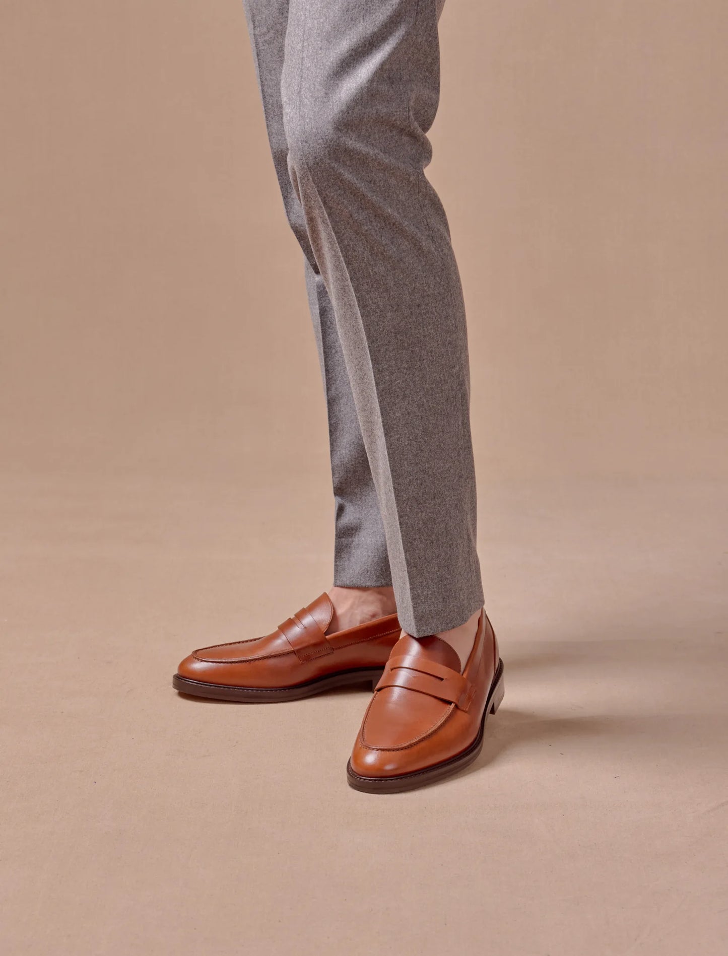 The Derbie Moccasins - Rust Goat Suede | Hides&Cult