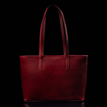 Vintage Leather Tote Bag