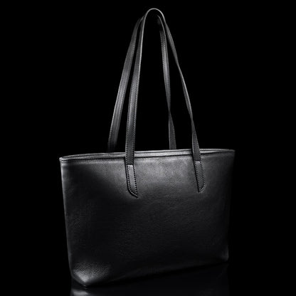 Vintage Leather Tote Bag