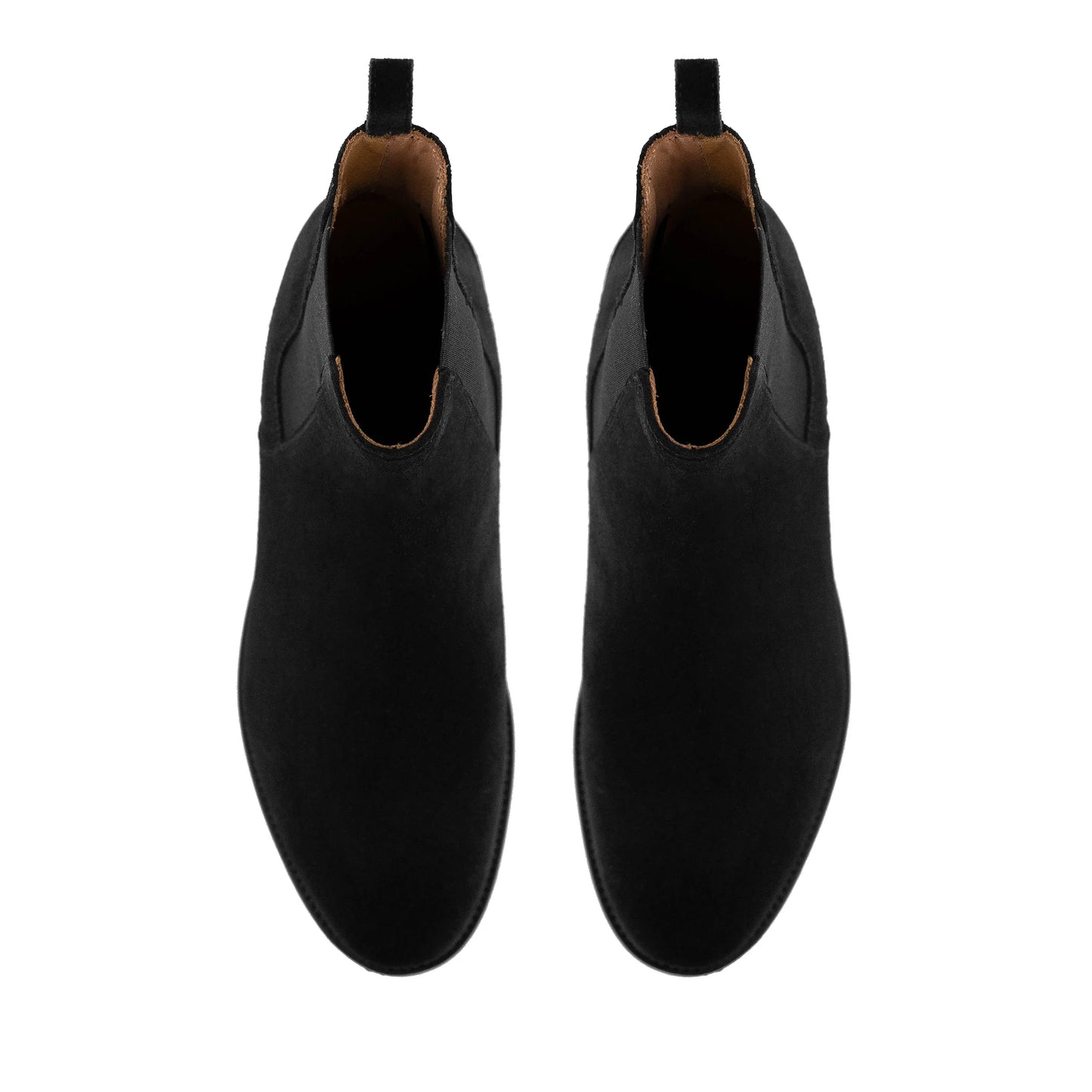 The Classic Black Suede Leather Chelsea Boots | Hides&Cult