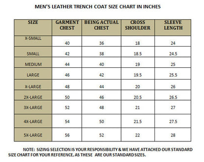 Mens Fiery Red Croc Leather Trench